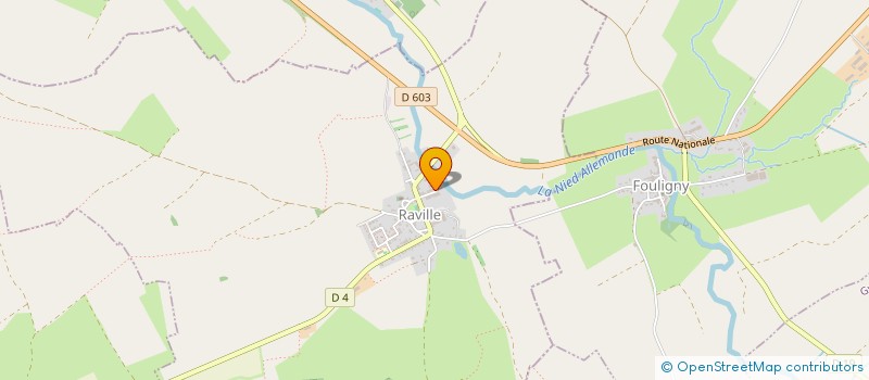 localisation de l'entreprise SCI LAVINO  RAVILLE