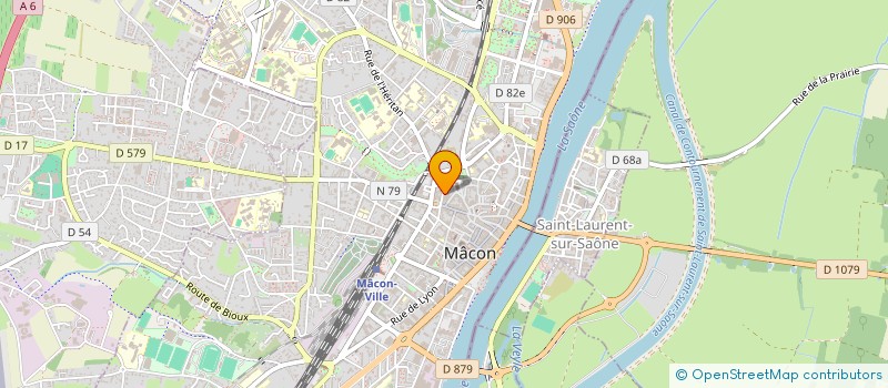 localisation de l'entreprise SCI LAVOISIER  MACON