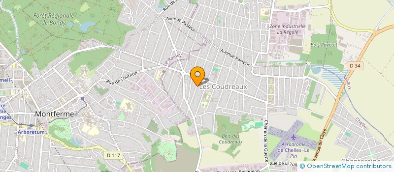 localisation de l'entreprise SCI LAVOISIER  CHELLES