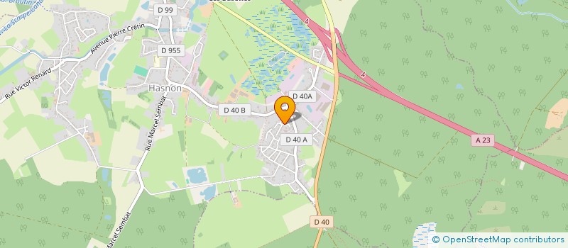 localisation de l'entreprise SCI LAVOISY  HASNON