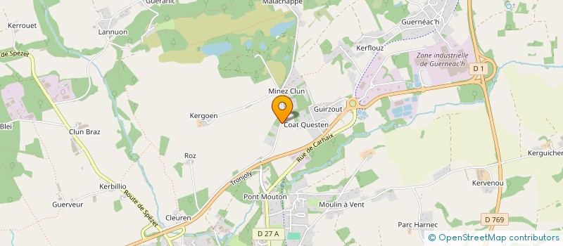 localisation de l'entreprise SCI LAVOLE  GOURIN