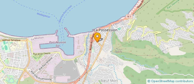localisation de l'entreprise SCI LAW à LA POSSESSION