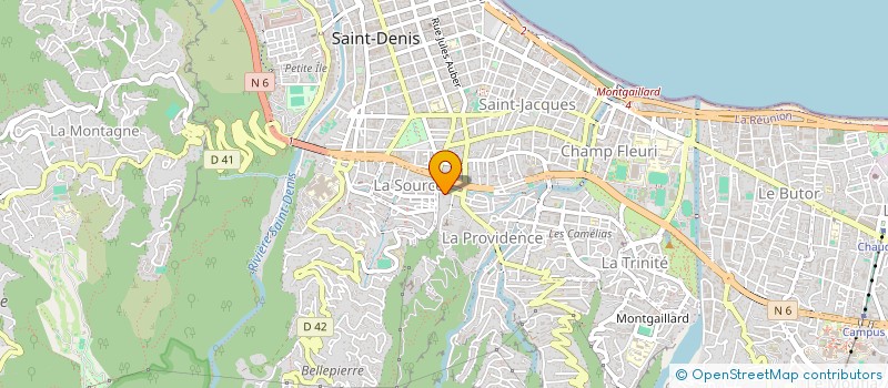 localisation de l'entreprise SCI LAW DUNE à SAINT-DENIS