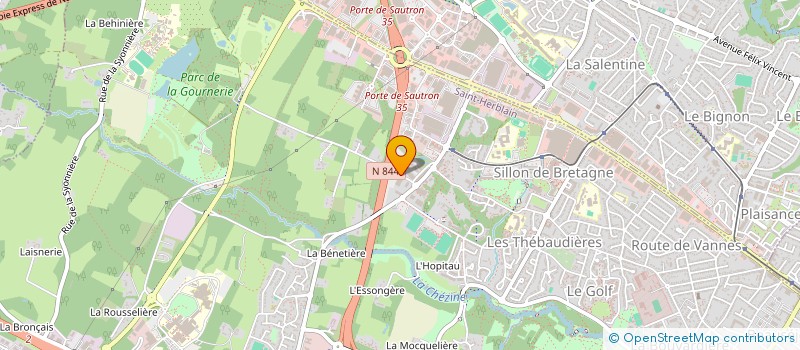 localisation de l'entreprise SCI LAWCO  SAINT-HERBLAIN