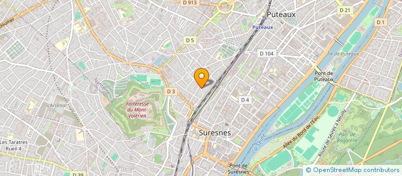 localisation de l'entreprise SCI LAYAN à SURESNES