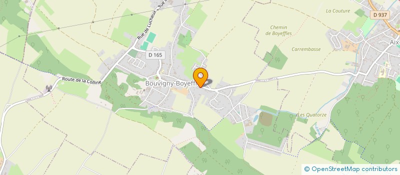 localisation de l'entreprise SCI LAYR  BOUVIGNY-BOYEFFLES