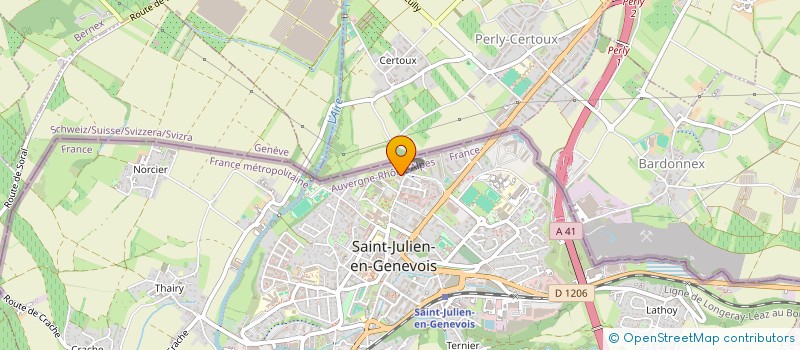 localisation de l'entreprise SCI LAYTH  SAINT-JULIEN-EN-GENEVOIS