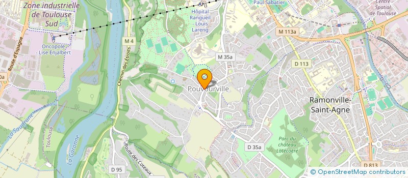 localisation de l'entreprise SCI LAYUP à TOULOUSE