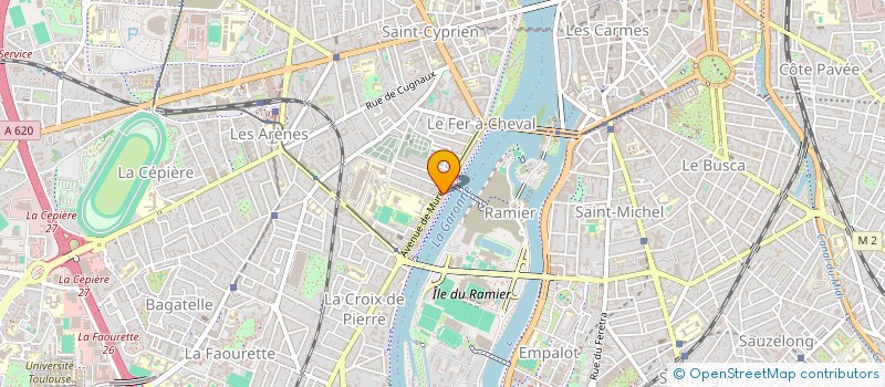 localisation de l'entreprise SCI LAZAR à TOULOUSE