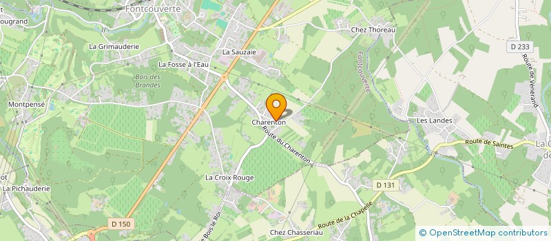 localisation de l'entreprise SCI LAZORE  FONTCOUVERTE