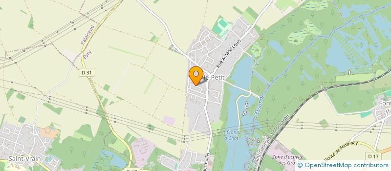 localisation de l'entreprise SCI LAZUR  VERT-LE-PETIT