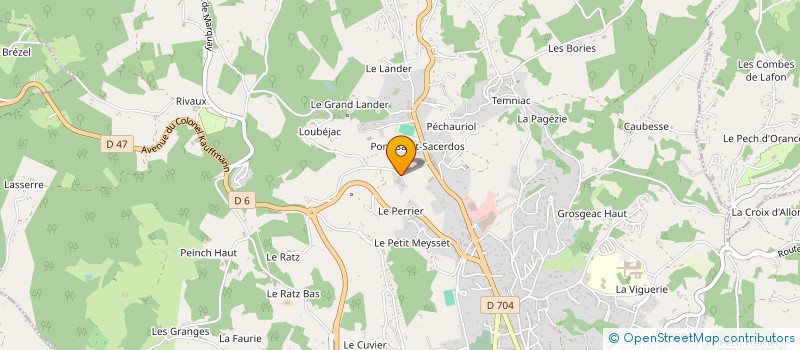 localisation de l'entreprise SCI LB 120 à SARLAT-LA-CANEDA