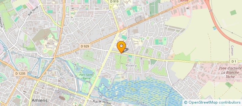 localisation de l'entreprise SCI LB à AMIENS