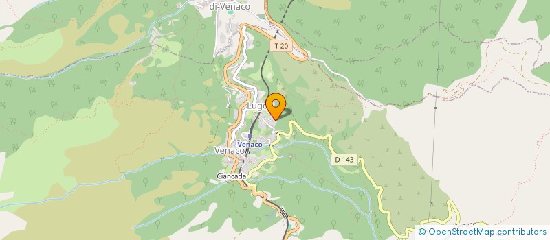 localisation de l'entreprise SCI LB à VENACO