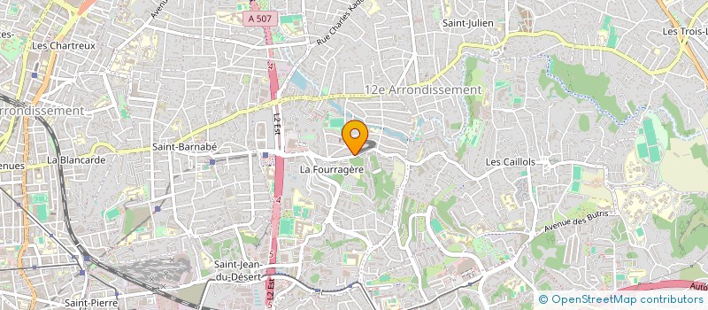 localisation de l'entreprise SCI LB à MARSEILLE