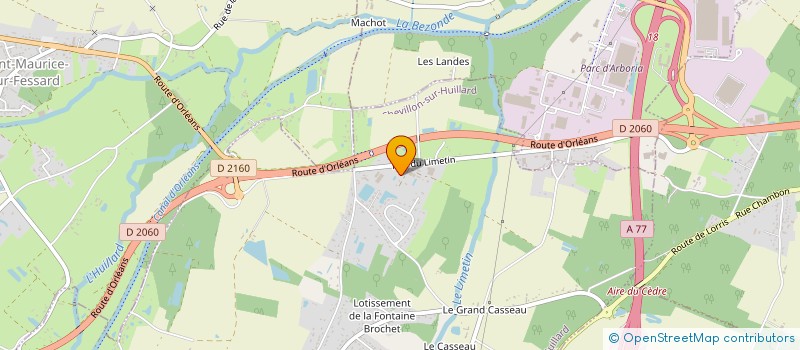 localisation de l'entreprise SCI LB à CHEVILLON-SUR-HUILLARD