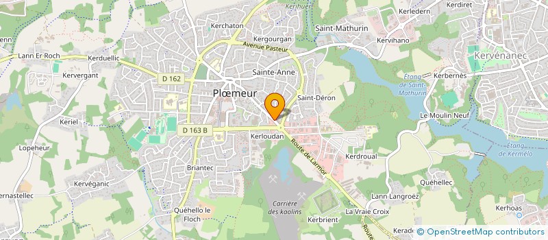 localisation de l'entreprise SCI LB à PLOEMEUR