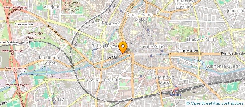 localisation de l'entreprise SCI LB INVESTISSEMENT  RENNES