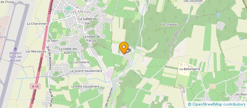 localisation de l'entreprise SCI LB INVESTISSEMENTS à ROCHECORBON