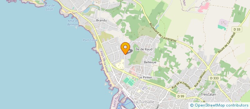 localisation de l'entreprise SCI LB LE PARC  LA TURBALLE