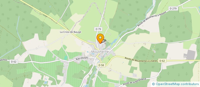 localisation de l'entreprise SCI LB ROBIN  NOYANT-VILLAGES