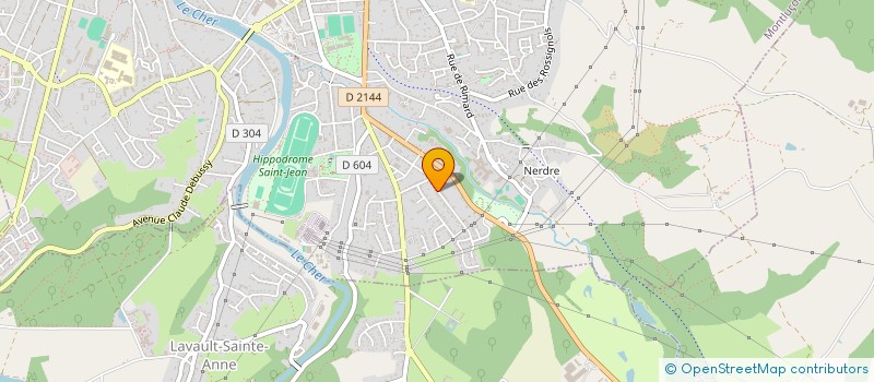 localisation de l'entreprise SCI LB TAILHARDAT à MONTLUCON