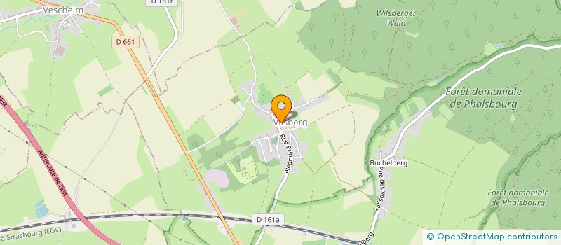localisation de l'entreprise SCI LB57  VILSBERG