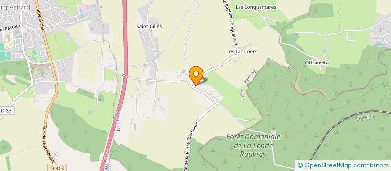 localisation de l'entreprise SCI LBA  BOSGOUET