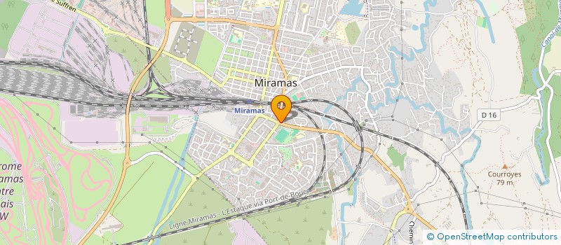 localisation de l'entreprise SCI LBBD à MIRAMAS