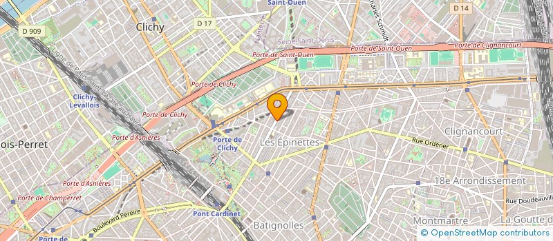 localisation de l'entreprise SCI LBCA  PARIS