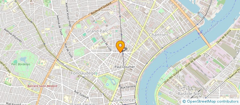 localisation de l'entreprise SCI LBD IMMOBILIER  BORDEAUX