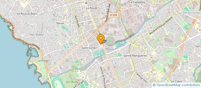 localisation de l'entreprise SCI LBDC 2 à MARSEILLE
