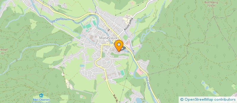 localisation de l'entreprise SCI LBF  MASEVAUX-NIEDERBRUCK