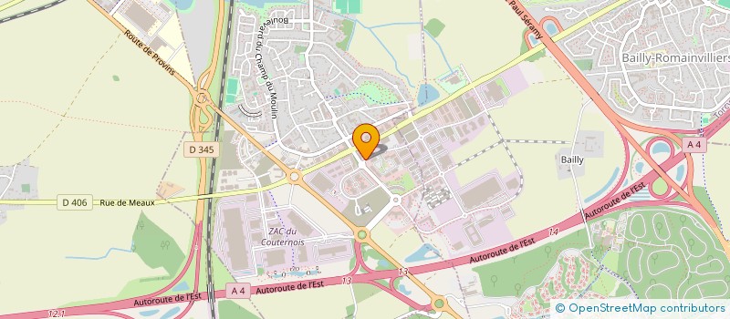 localisation de l'entreprise SCI LBH SERRIS  SERRIS