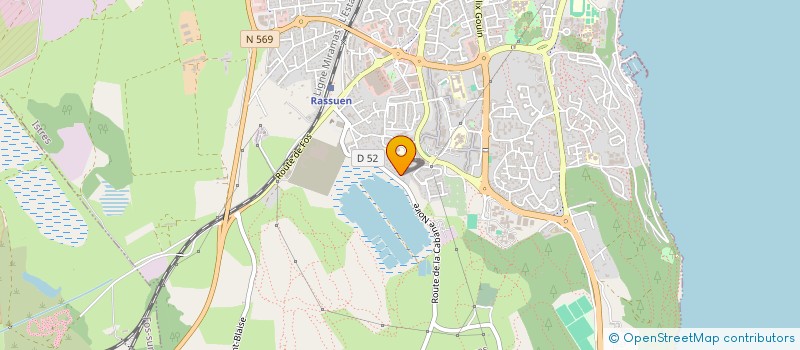 localisation de l'entreprise SCI LBL  ISTRES