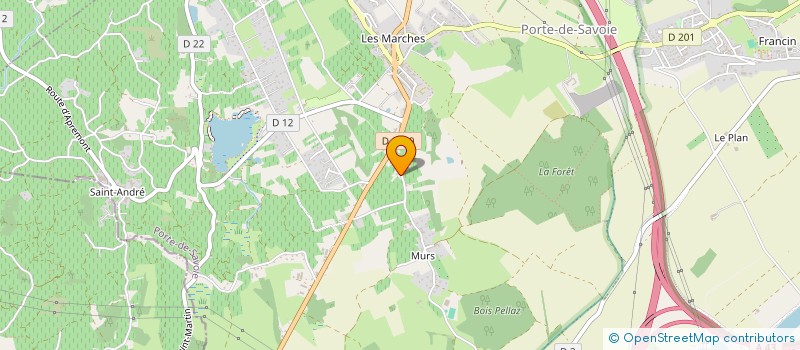 localisation de l'entreprise SCI LBM  PORTE-DE-SAVOIE