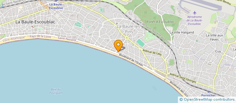 localisation de l'entreprise SCI LBO  LA BAULE-ESCOUBLAC