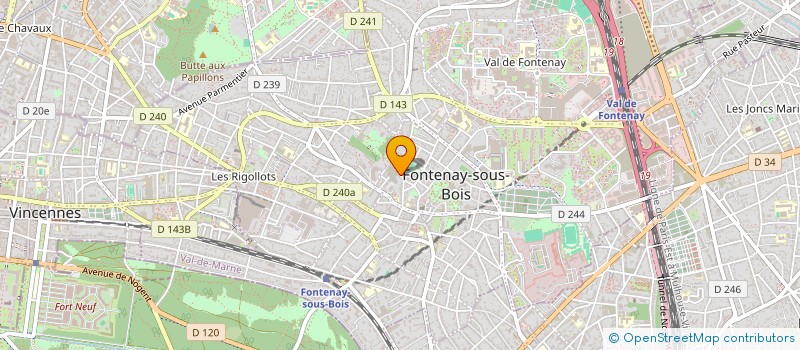 localisation de l'entreprise SCI LBOULILA à FONTENAY-SOUS-BOIS