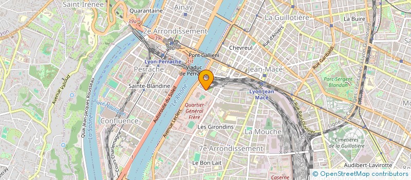 localisation de l'entreprise SCI LBR  LYON