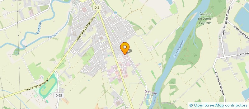 localisation de l'entreprise SCI LBT  GRENADE