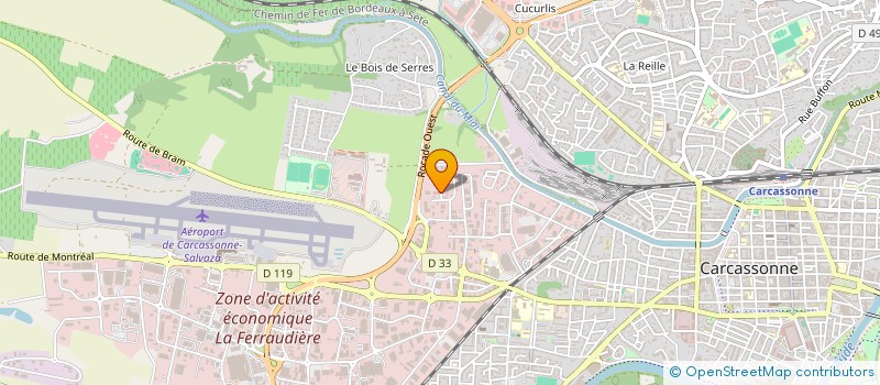 localisation de l'entreprise SCI LBT à CARCASSONNE