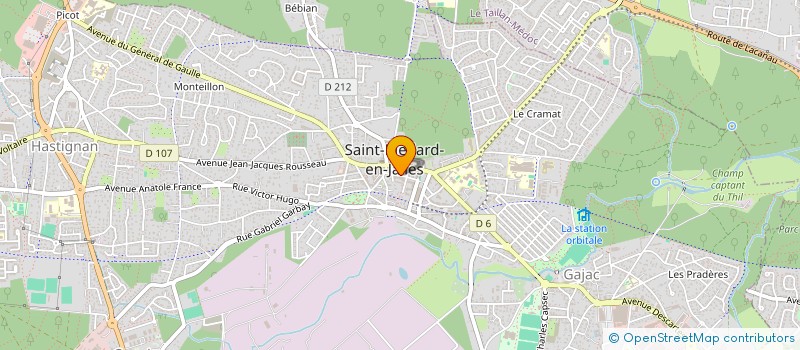 localisation de l'entreprise SCI LC 33  SAINT-MEDARD-EN-JALLES