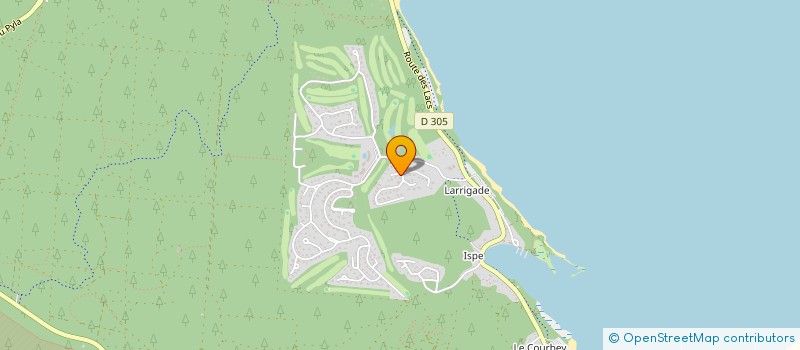 localisation de l'entreprise SCI LC  BISCARROSSE