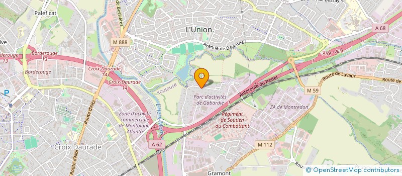 localisation de l'entreprise SCI LC à TOULOUSE