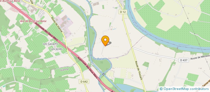 localisation de l'entreprise SCI LC  THOUARS-SUR-GARONNE