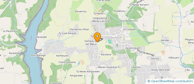 localisation de l'entreprise SCI LC  GOUESNACH