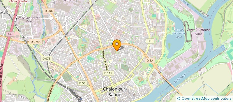 localisation de l'entreprise SCI LC  CHALON-SUR-SAONE