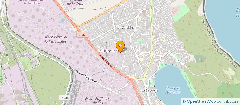 localisation de l'entreprise SCI LC AMBRINE  FOS-SUR-MER