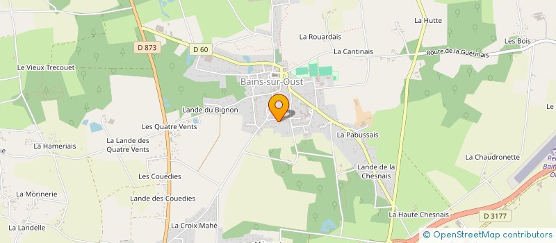 localisation de l'entreprise SCI LC ARCADE  BAINS-SUR-OUST