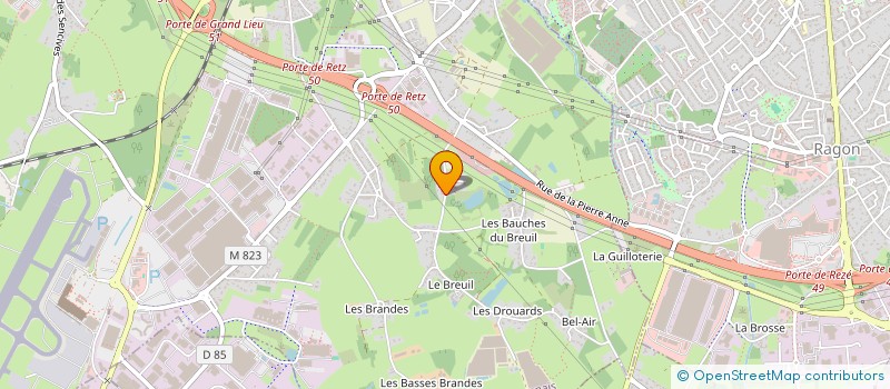 localisation de l'entreprise SCI LC AVENIR 114 à BOUGUENAIS